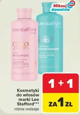 Carrefour Kosmetyki do włosów marki Lee Stafford oferta