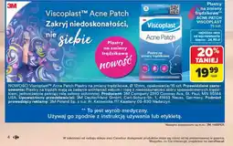 Carrefour Plastry na zmiany trądzikowe Viscoplast Acne Patch oferta