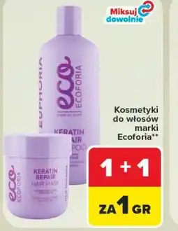 Carrefour Kosmetyki do włosów marki Ecoforia oferta