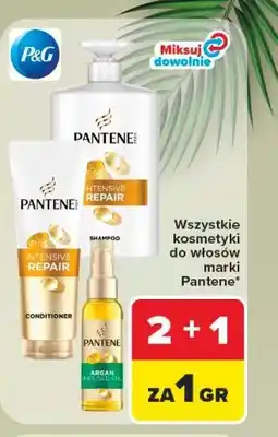 Carrefour Wszystkie kosmetyki do włosów marki Pantene oferta