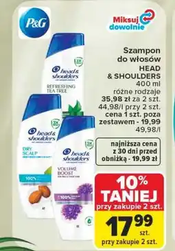 Carrefour Szampon do włosów HEAD & SHOULDERS oferta