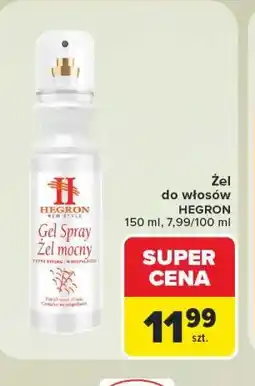 Carrefour Żel do włosów HEGRON oferta
