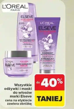 Carrefour Wszystkie odżywki i maski do włosów marki Elseve oferta