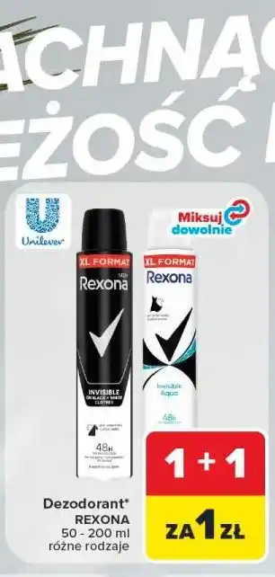 Carrefour Dezodorant Rexona oferta