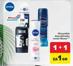 Carrefour Wszystkie dezodoranty marki Nivea oferta