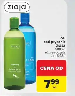 Carrefour Żel pod prysznic Ziaja oferta