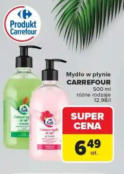 Carrefour Mydło w płynie CARREFOUR oferta