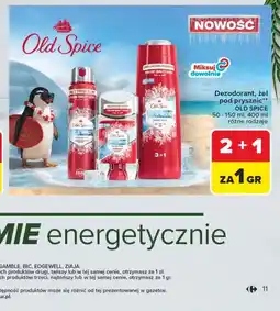 Carrefour Dezodorant, żel pod prysznic OLD SPICE oferta