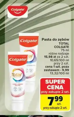 Carrefour Pasta do zębów TOTAL COLGATE oferta