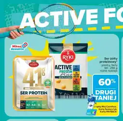 Carrefour Ser żółty proteinowy plastry, tarty Sierpc / Ryki oferta