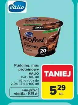 Carrefour Pudding, mus proteinowy VALIO Profeel oferta