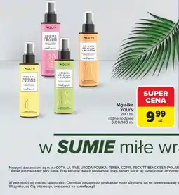 Carrefour Mgiełka do ciała i włosów Yolyn oferta
