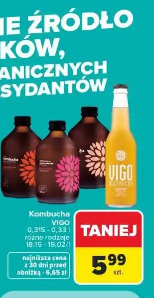 Carrefour Kombucha VIGO oferta