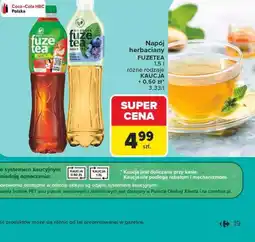 Carrefour Napój herbaciany FUZETEA oferta
