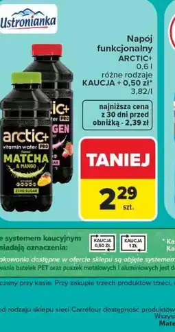 Carrefour Napój funkcjonalny ARCTIC+ oferta