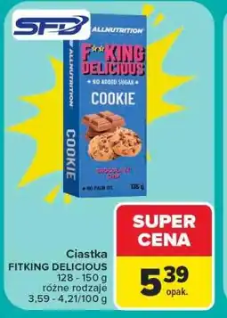 Carrefour Ciastka Fitking Delicious Cookie oferta