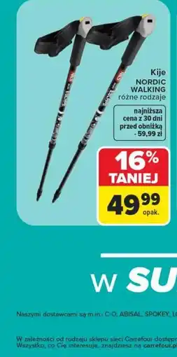 Carrefour Kije NORDIC WALKING NLS ESCAPE oferta