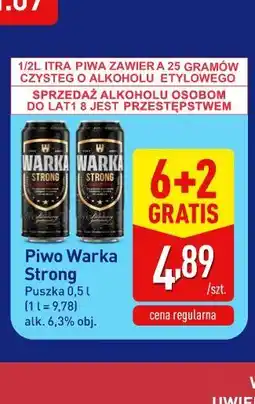ALDI Piwo Warka Strong oferta