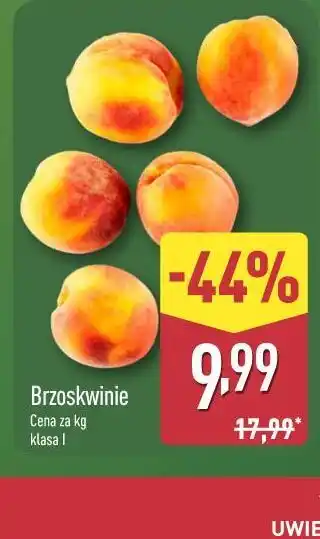 ALDI Brzoskwinie oferta