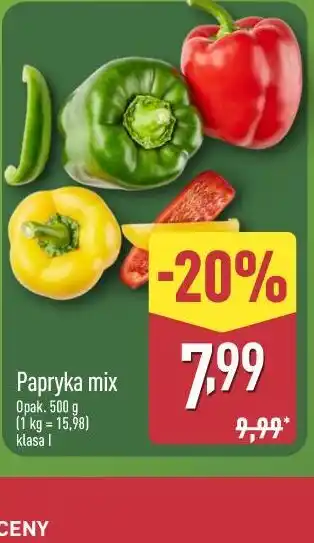 ALDI Papryka mix oferta