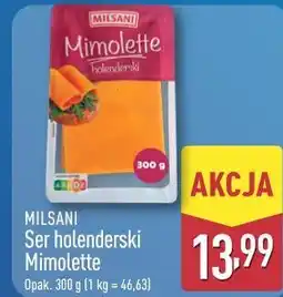 ALDI MILSANI Ser holenderski Mimolette oferta