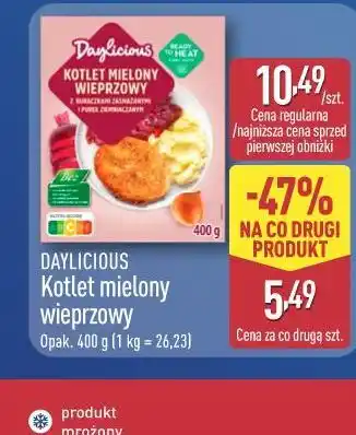 ALDI DAYLICIOUS Kotlet mielony wieprzowy oferta