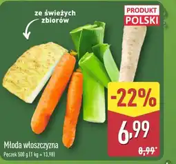 ALDI Młoda włoszczyzna oferta