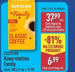 ALDI Eduscho Kawa mielona Family oferta