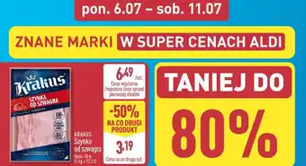 ALDI Krakus Szynka od szwagra oferta