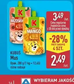 ALDI Kubuś Mus oferta