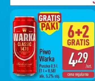 ALDI Piwo Warka oferta
