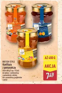ALDI BRITISH STYLE Konfitura z pomarańczy oferta
