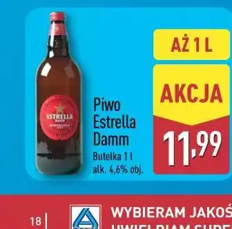 ALDI Piwo Estrella Damm oferta