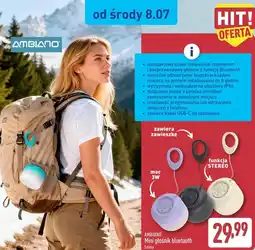 ALDI AMBIANO Mini głośnik bluetooth oferta