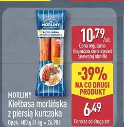 ALDI Morliny Kiełbasa morlińska z piersią kurczaka oferta