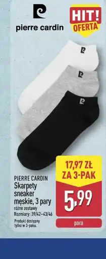 ALDI PIERRE CARDIN Skarpety sneaker męskie oferta