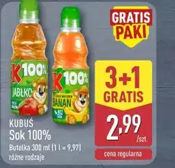 ALDI Kubuś Sok 100% oferta