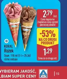 ALDI KORAL Rożek oferta