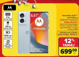 Carrefour Smartfon edge 50 fusion Motorola oferta