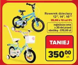Carrefour Rowerek dziecięcy 16 oferta