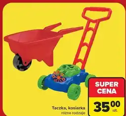 Carrefour Kosiarka robiąca bańki mydlane oferta