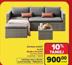 Carrefour Zestaw mebli alice oferta