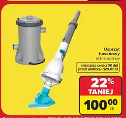 Carrefour Odkurzacz do basenu ze szczotką oferta