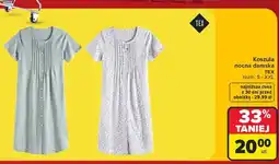Carrefour Koszula nocna damska rozm. s-xxl Tex oferta