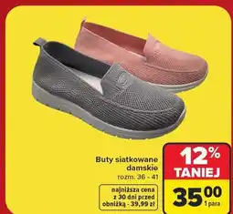 Carrefour Buty damskie siatka rozm. 36-41 oferta