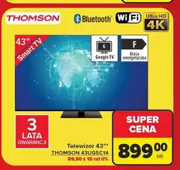 Carrefour Telewizor 43'' 55ug5c14 Thomson oferta