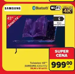 Carrefour Telewizor 43 43du7172 Samsung oferta