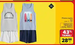 Carrefour Piżama męska rozm. s-3xl Tex oferta