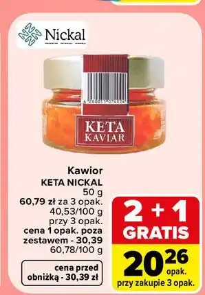 Kawior z łososia keta Lemberg