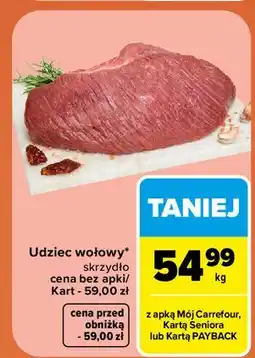 Carrefour Udziec wołowy skrzydło oferta